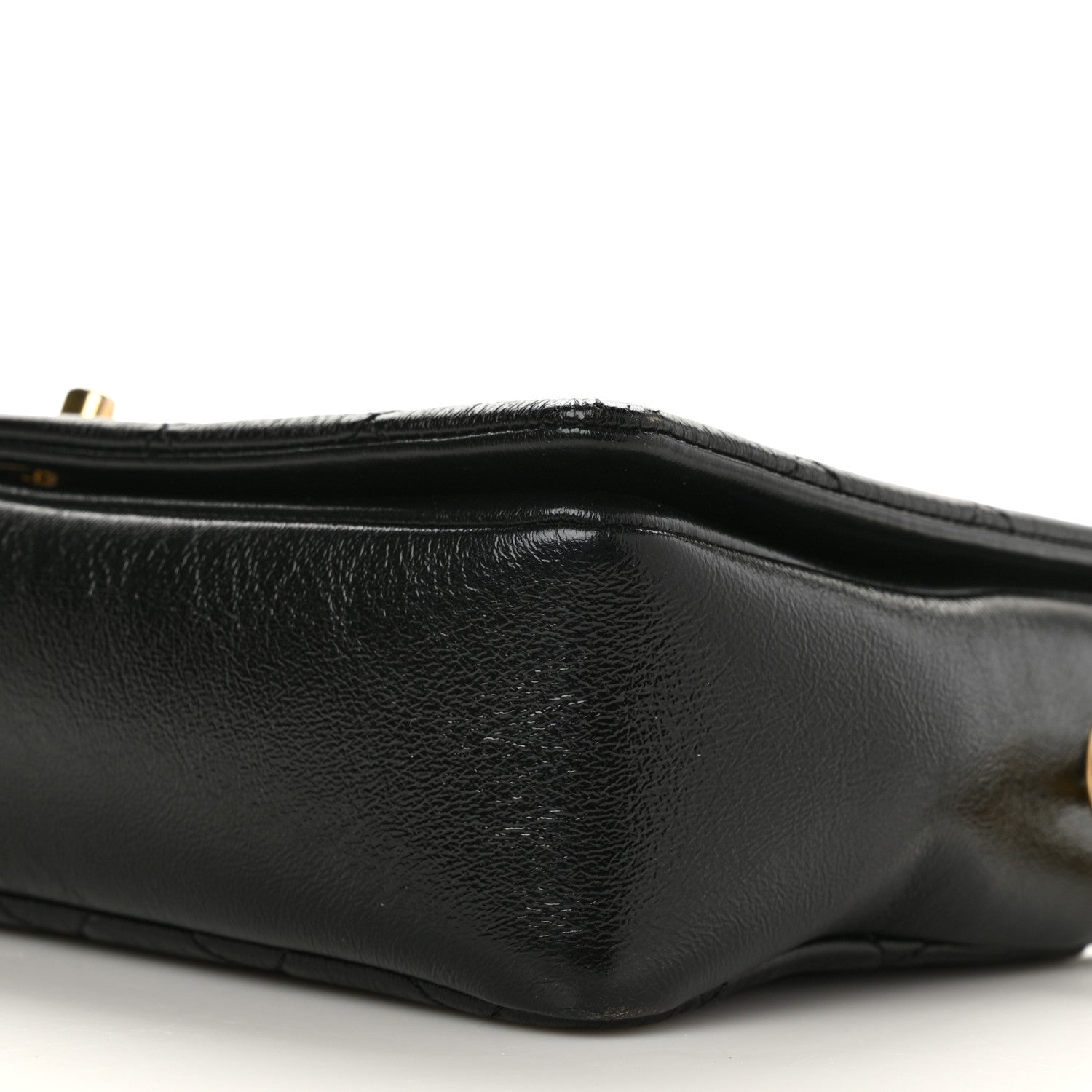 Chanel Shiny Lambskin Quilted Medium Fashion Therapy Flap Bag Black 9 of 9