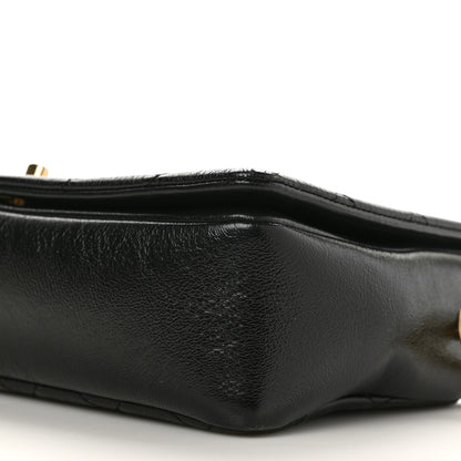 Chanel Shiny Lambskin Quilted Medium Fashion Therapy Flap Bag Black 9 of 9