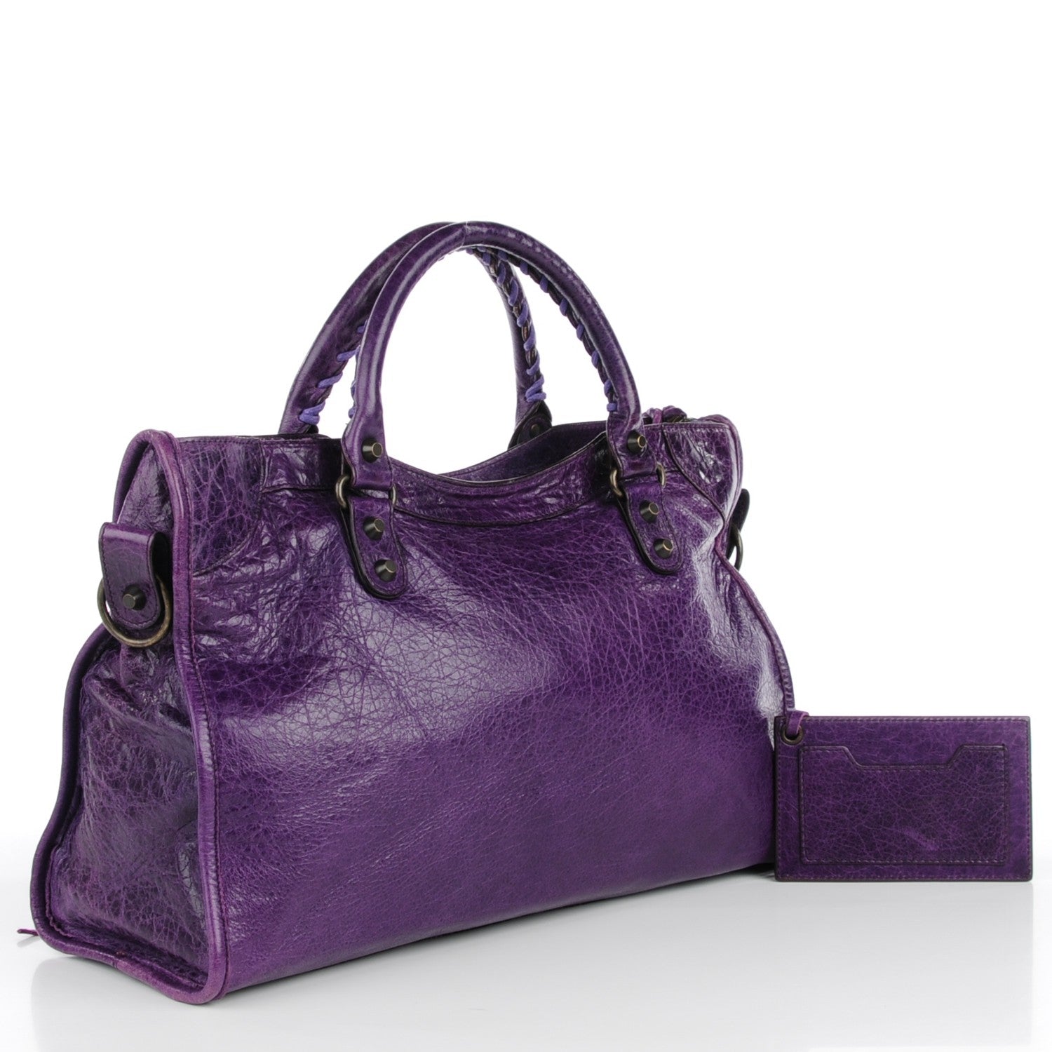 Balenciaga Agneau Classic Hardware City Violet 3 of 9
