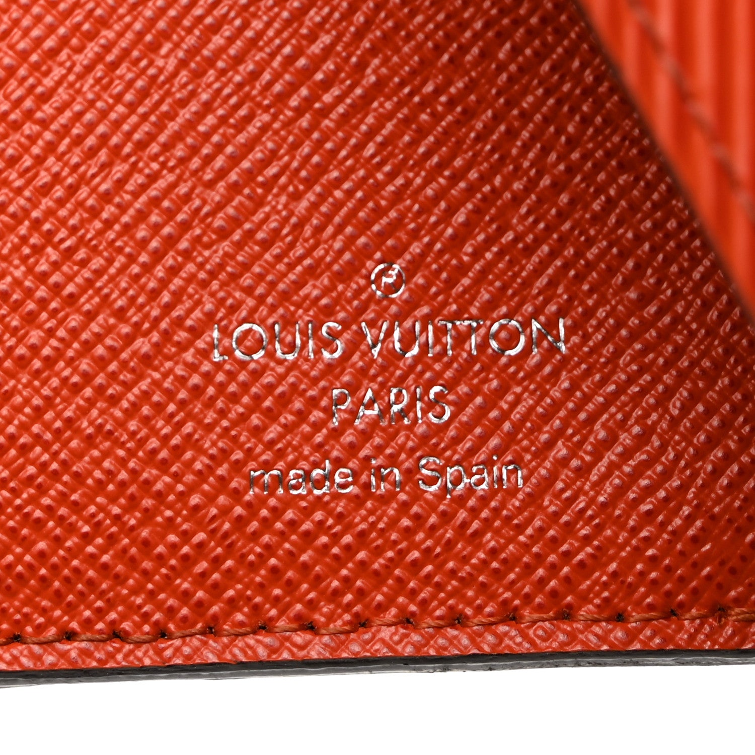Louis Vuitton Epi Monogram Marie-Lou Compact Wallet Piment 7 of 8