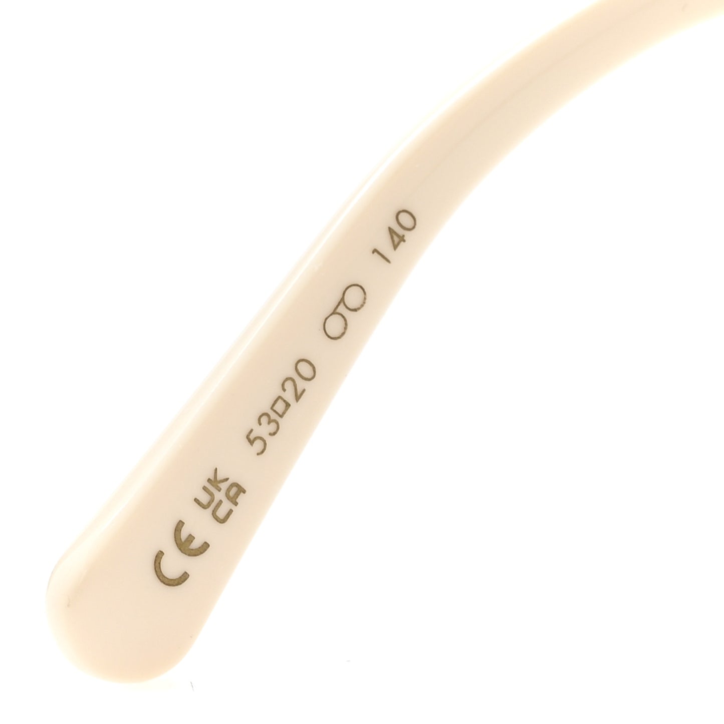 Acetate Round Sunglasses Z2426W Ivory