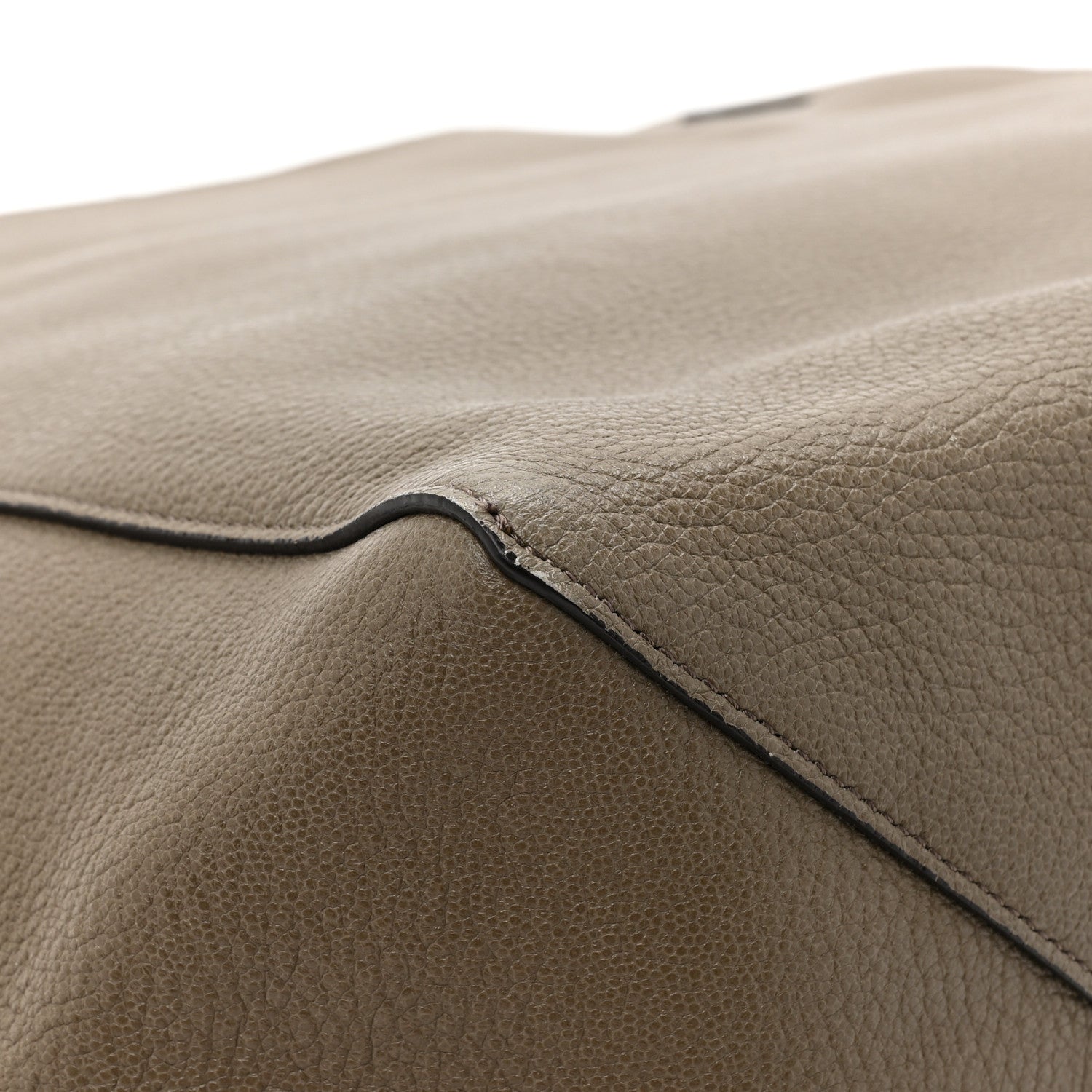 Celine Soft Grained Calfskin Medium Belt Cabas Phantom Taupe 11 of 15