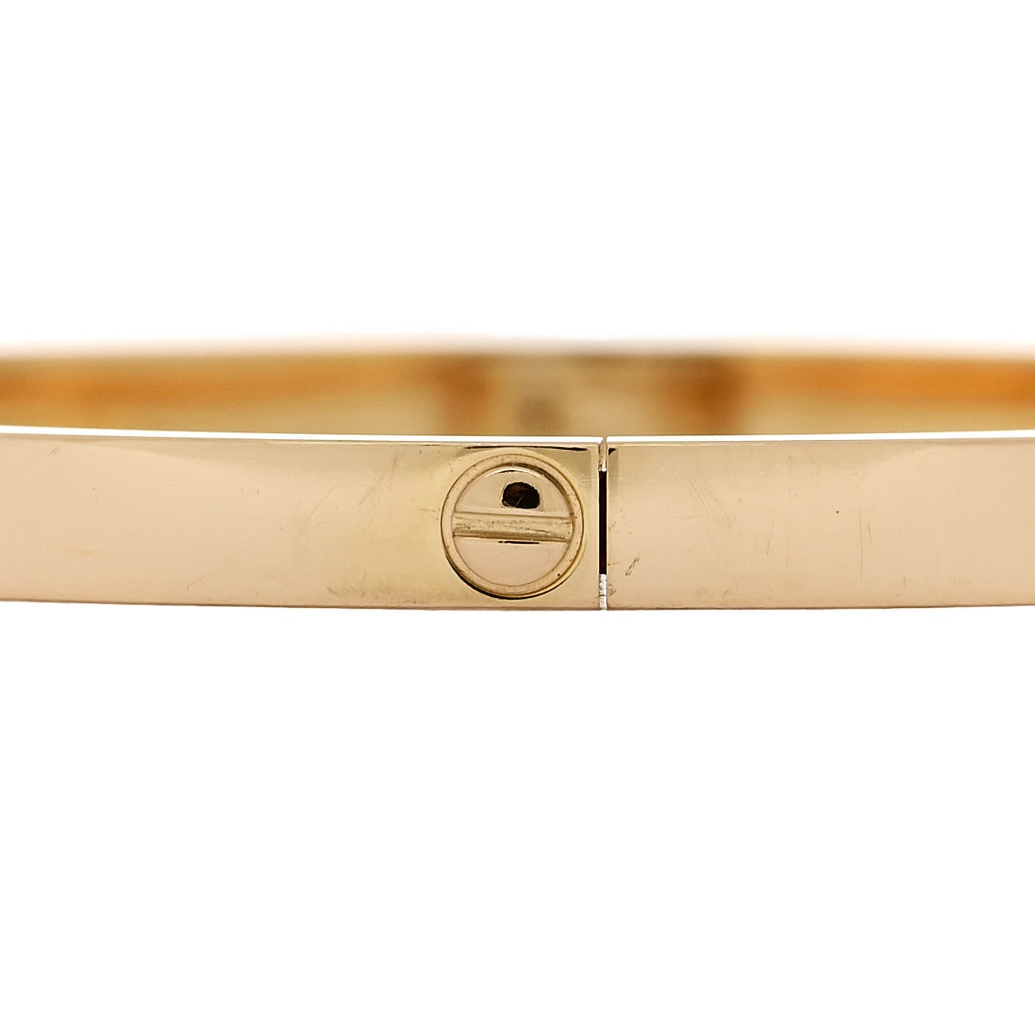 Cartier 18K Yellow Gold Small LOVE Bracelet 16 4 of 9