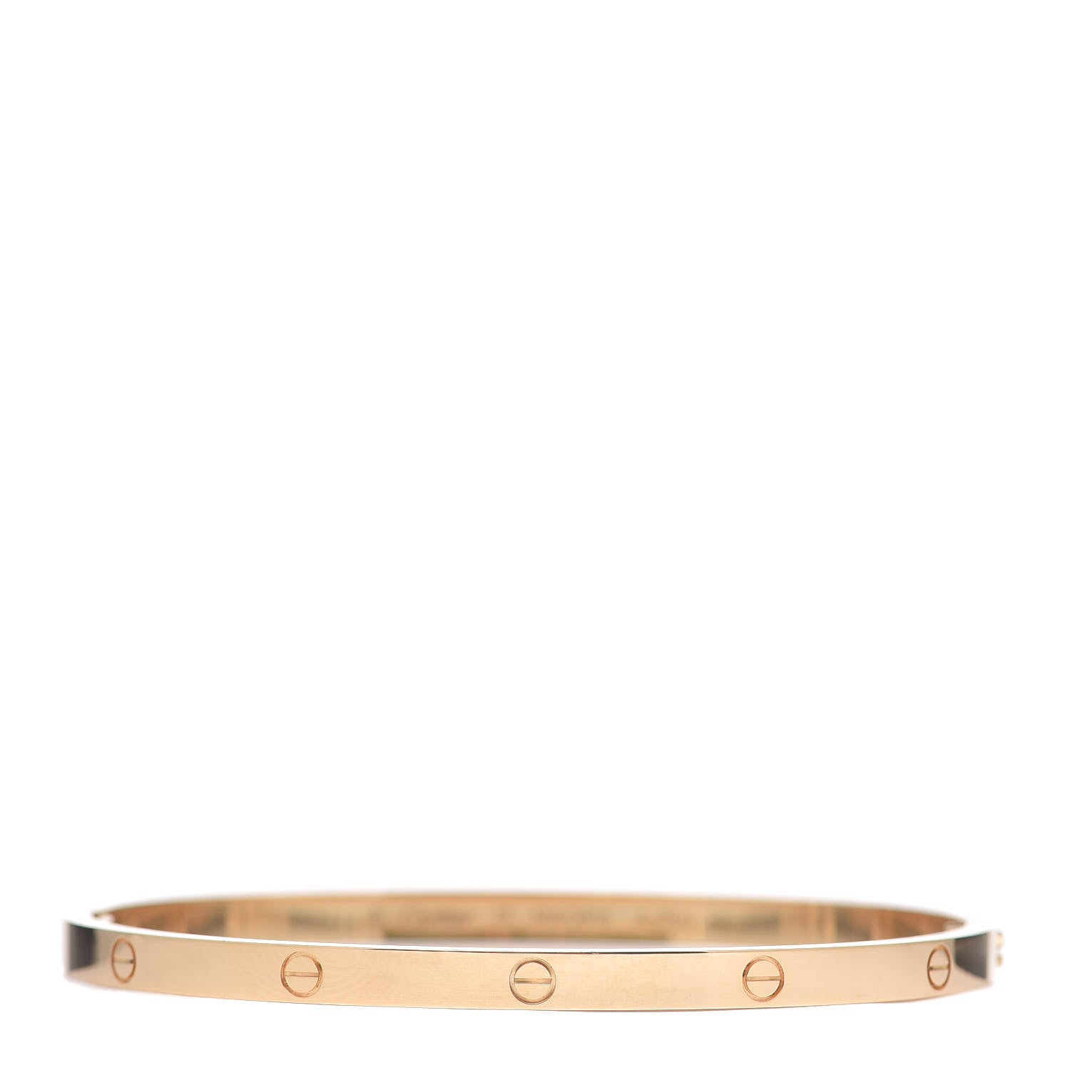 Cartier 18K Yellow Gold Small LOVE Bracelet 17 1 of 6