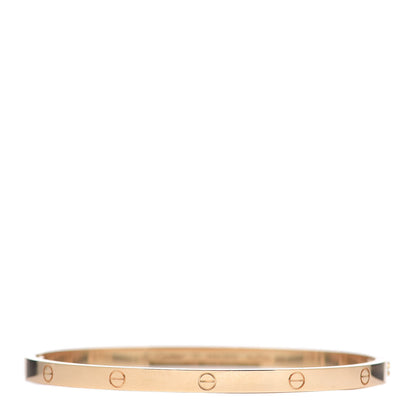 Cartier 18K Yellow Gold Small LOVE Bracelet 17 1 of 6