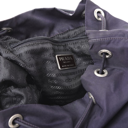 Prada Tessuto Nylon Vela Small Backpack Navy 9 of 11