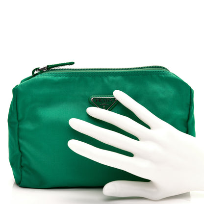 Prada Nylon Vela Cosmetic Pouch Acquamarina 2 of 9