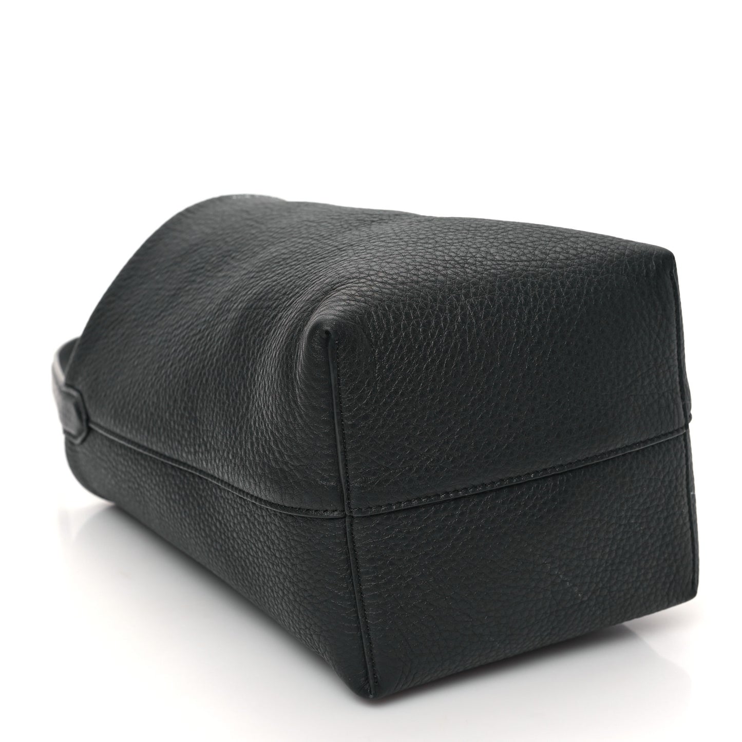 Grained Calfskin Small N/S Park Tote Black