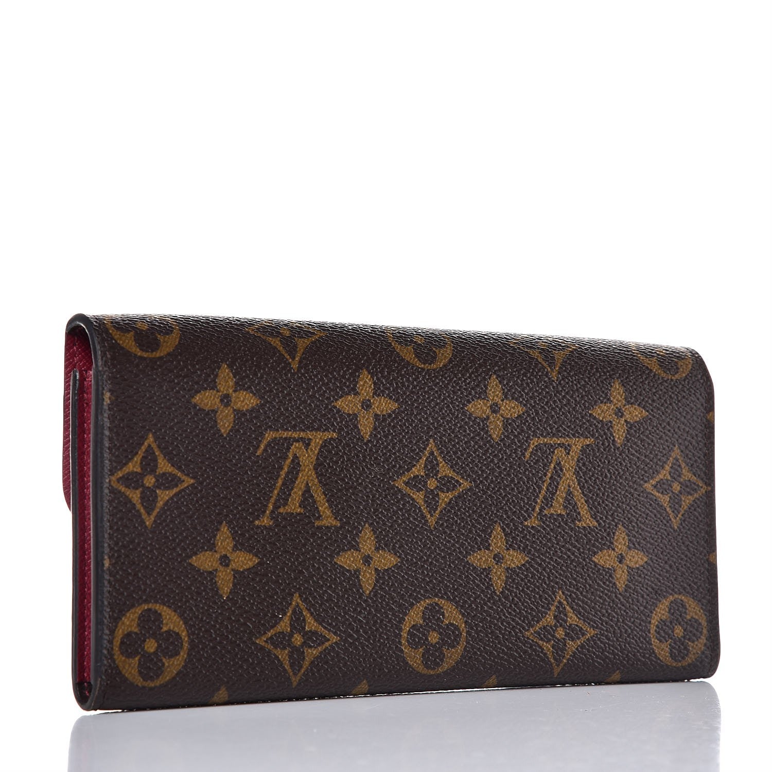 Louis Vuitton Monogram Emilie Wallet Fuchsia 3 of 8