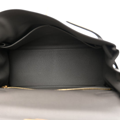 Hermes Togo Kelly Retourne 28 Gris Meyer 5 of 11