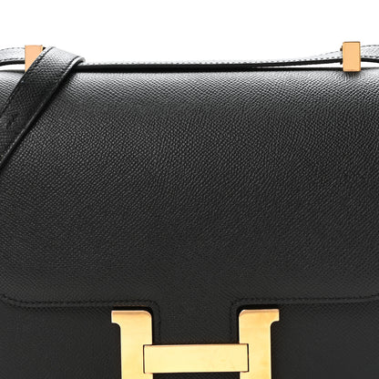 Hermes Epsom Constance 24 Black 8 of 11