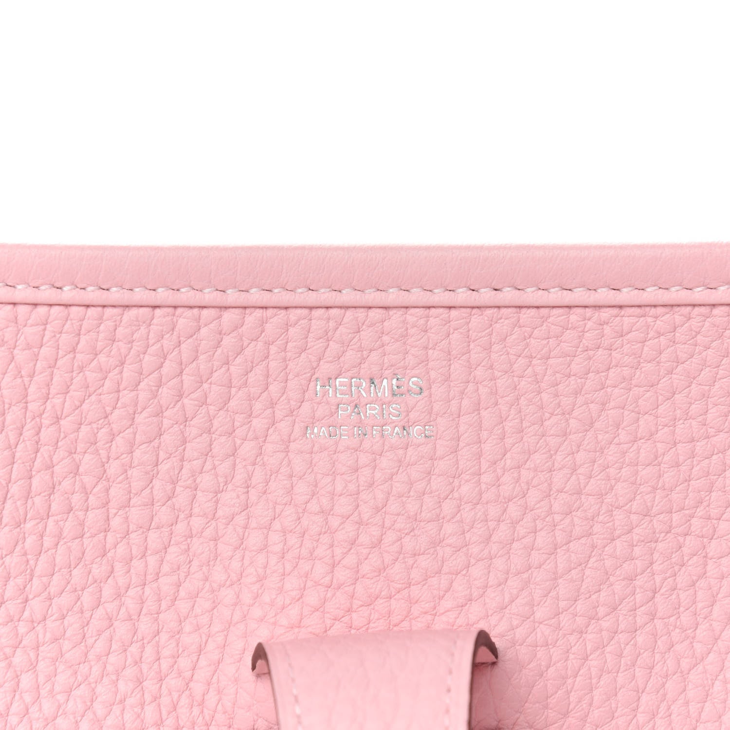 Hermes Taurillon Clemence Evelyne III PM Rose Sakura 6 of 11