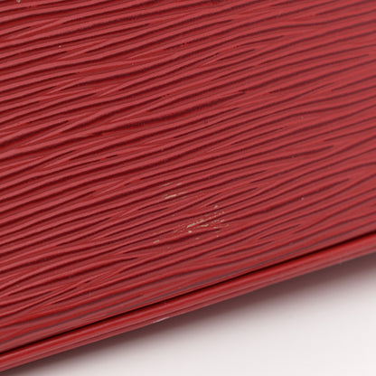 Louis Vuitton Epi Alma PM Castillan Red 13 of 16