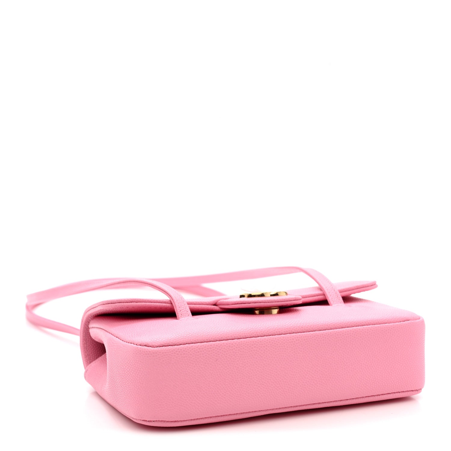 Chanel Shiny Caviar Mini Preppy Coco Shoulder Bag Pink 4 of 11