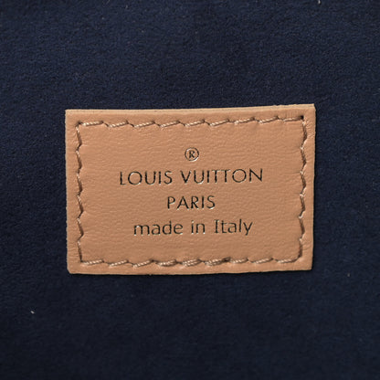 Louis Vuitton Lambskin Embossed Monogram Coussin PM Camel 6 of 8
