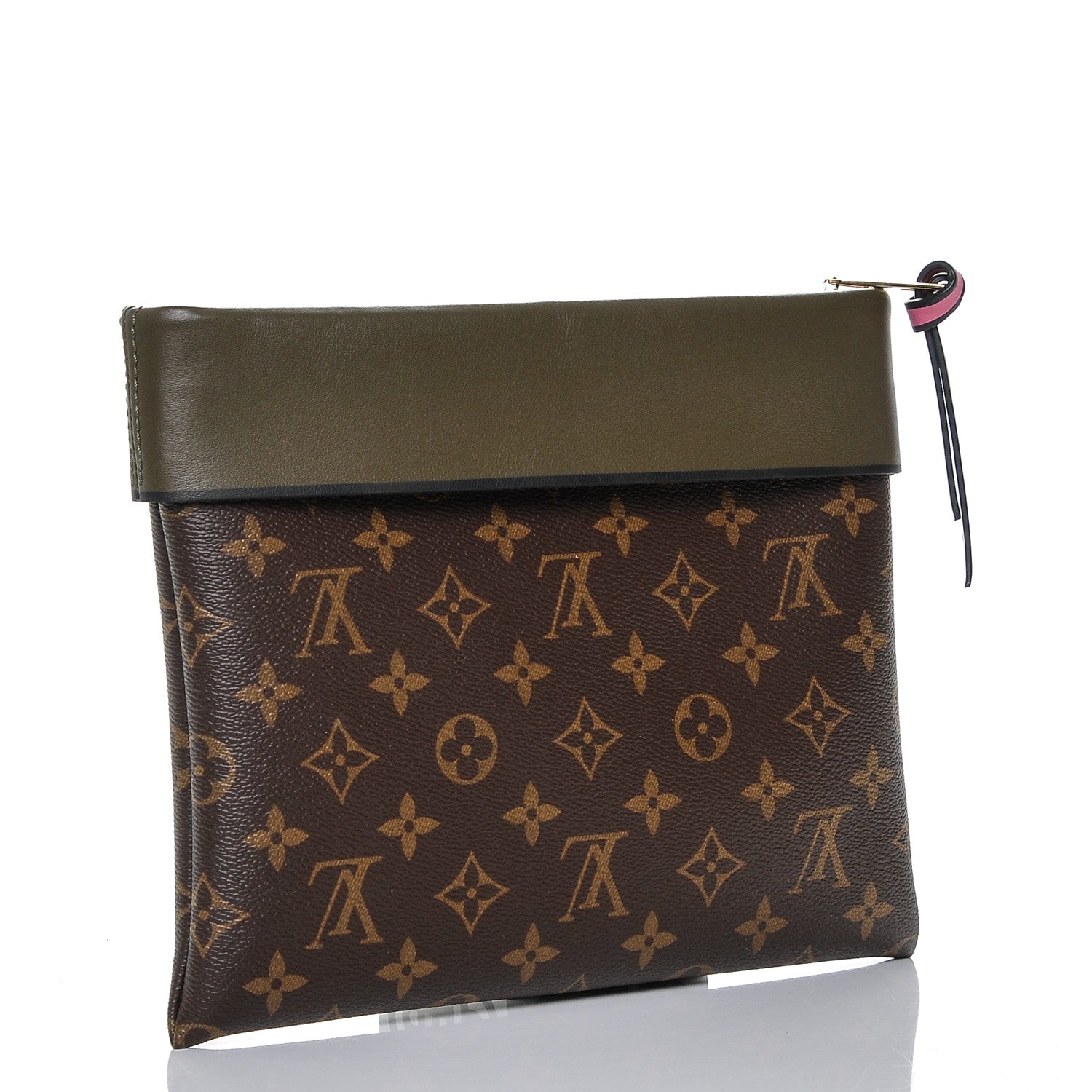 Louis Vuitton Monogram Tuileries Pochette Kaki 3 of 8