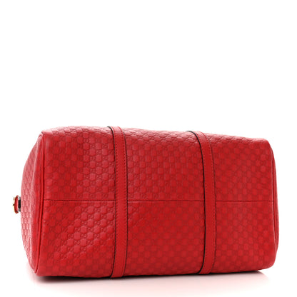 Gucci Soft Microguccissima Medium Nice Boston Red 4 of 11