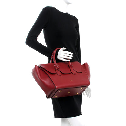Celine Smooth Calfskin Small Tie Knot Tote Red 2 of 8