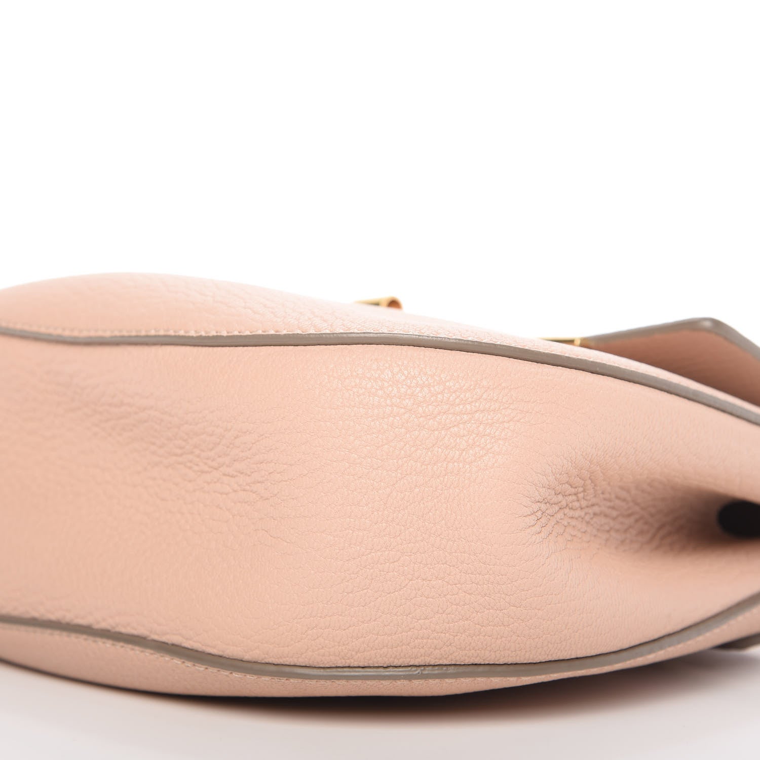 Chloe Grained Lambskin Drew Shoulder Bag Cement Pink 7 of 11