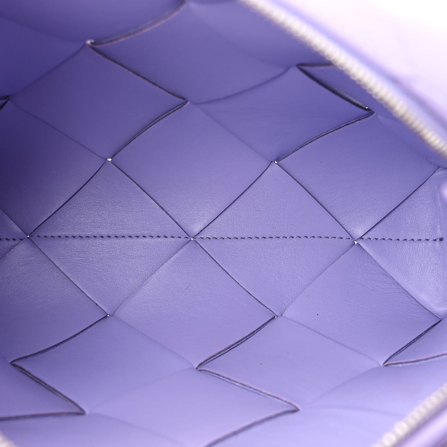 Lambskin Intreccio Small Cassette Camera Bag Wisteria