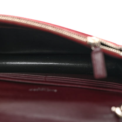Saint Laurent Velvet Crystal Monogram Kate Tassel Shoulder Bag Burgundy 5 of 10