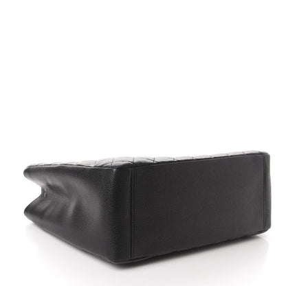 Chanel Caviar Quilted Grand Shopping Tote GST Black 4 of 10
