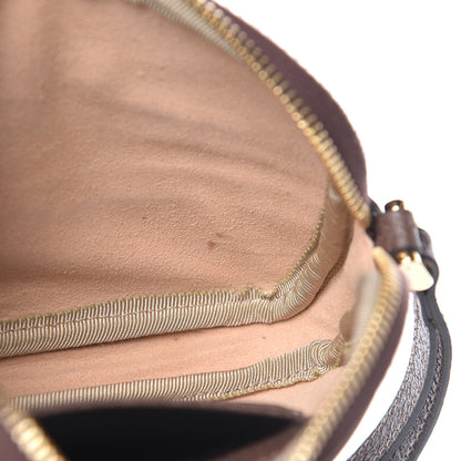 Gucci GG Supreme Monogram Ophidia Phone Case Wristlet Brown 8 of 10