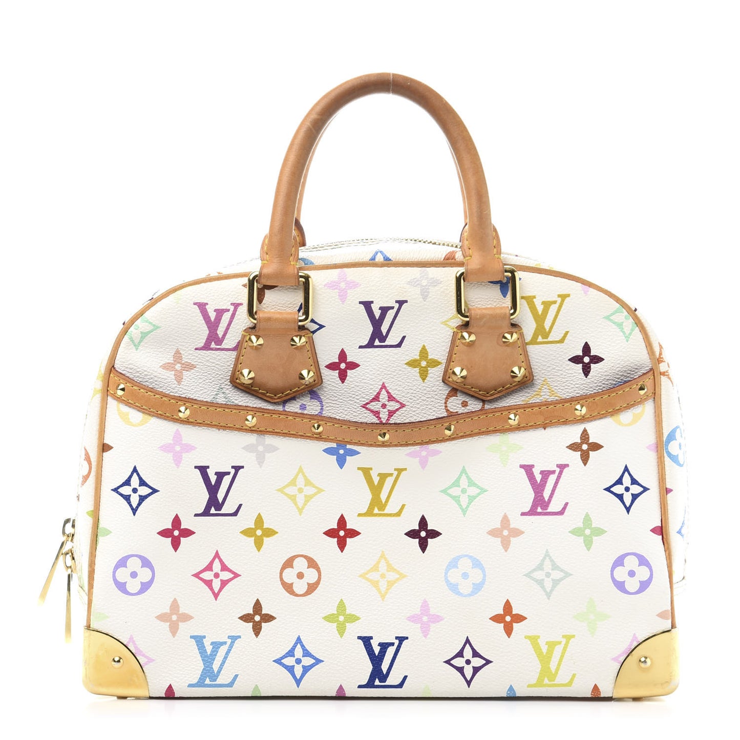Monogram Multicolor Trouville White