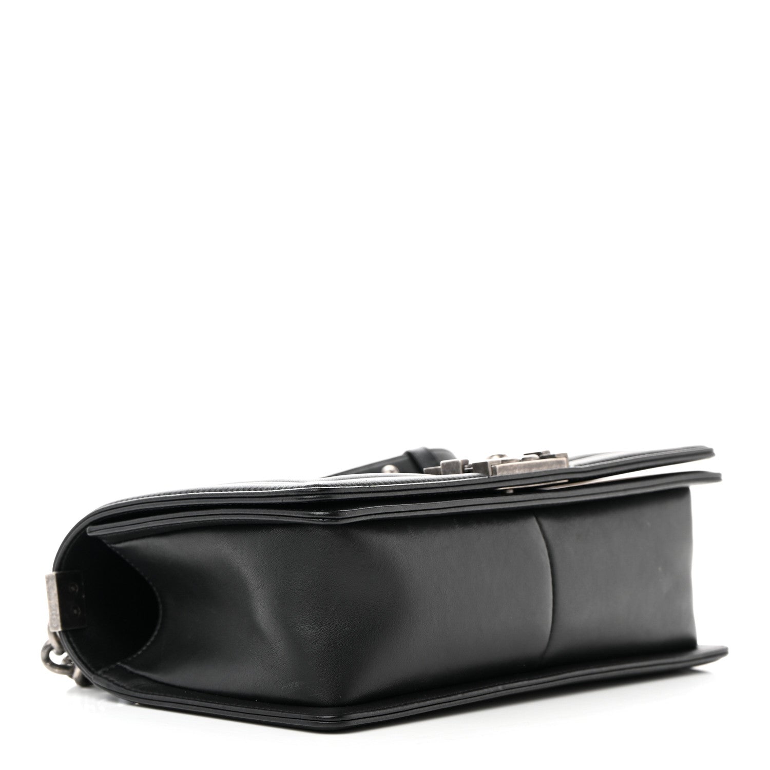 Chanel Calfskin Quilted Medium Boy Flap Black 4 of 13