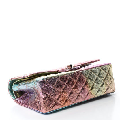 Chanel Metallic Goatskin Quilted 2.55 Reissue 225 Flap Multicolor 4 of 11