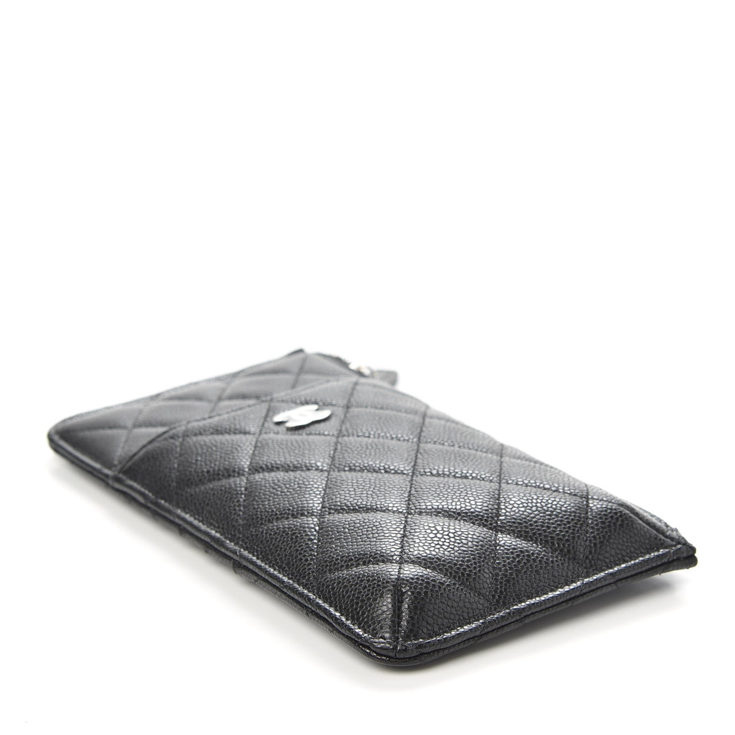 Chanel Caviar Quilted Classic iPhone Pouch Black 4 of 8