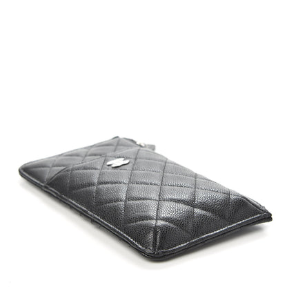 Chanel Caviar Quilted Classic iPhone Pouch Black 4 of 8