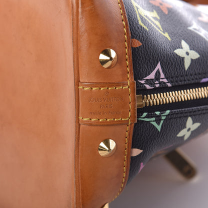 Louis Vuitton Monogram Multicolor Alma Black 9 of 12
