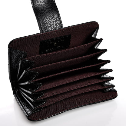 Chanel Caviar Quilted Gusseted Card Holder Black 5 of 7