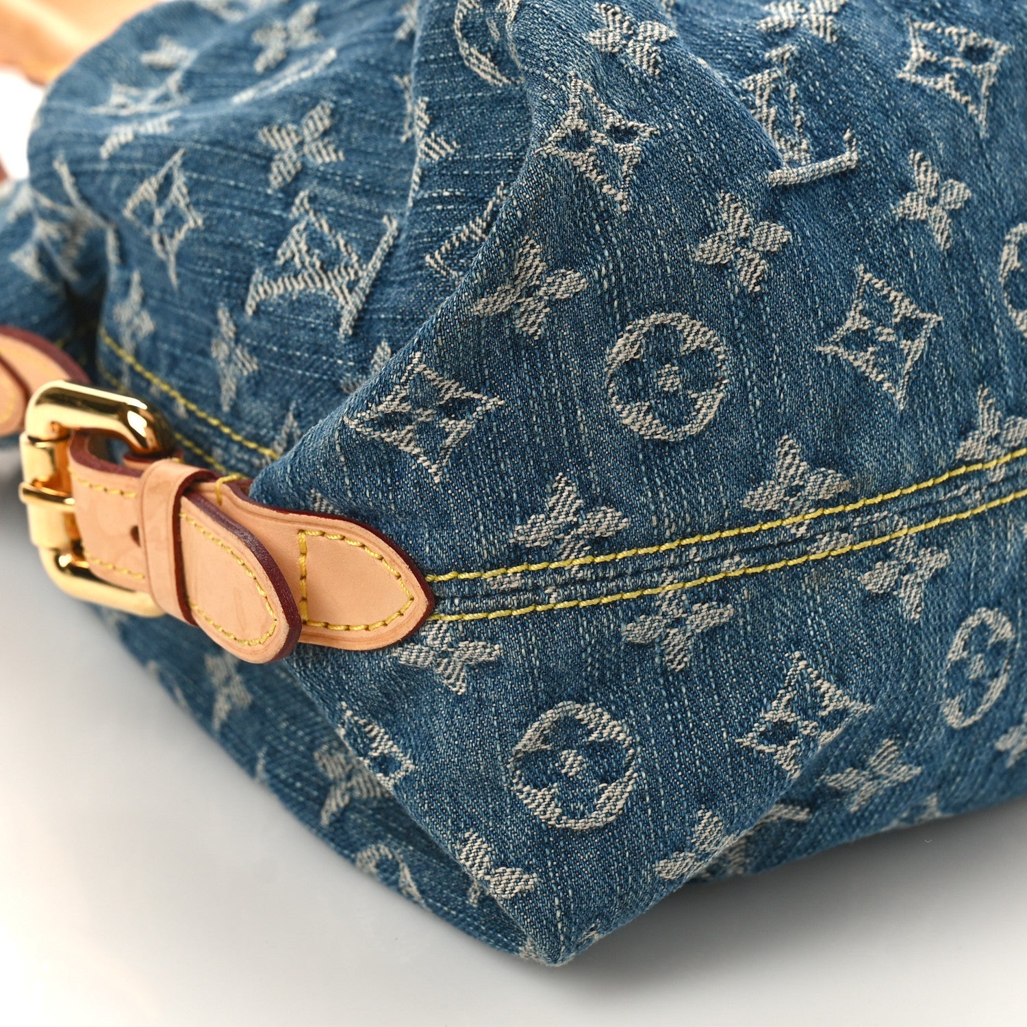 Louis Vuitton Denim Neo Cabby MM Blue 7 of 9