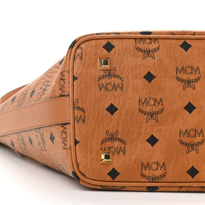 MCM Visetos Essential Drawstring Bag Cognac 8 of 9