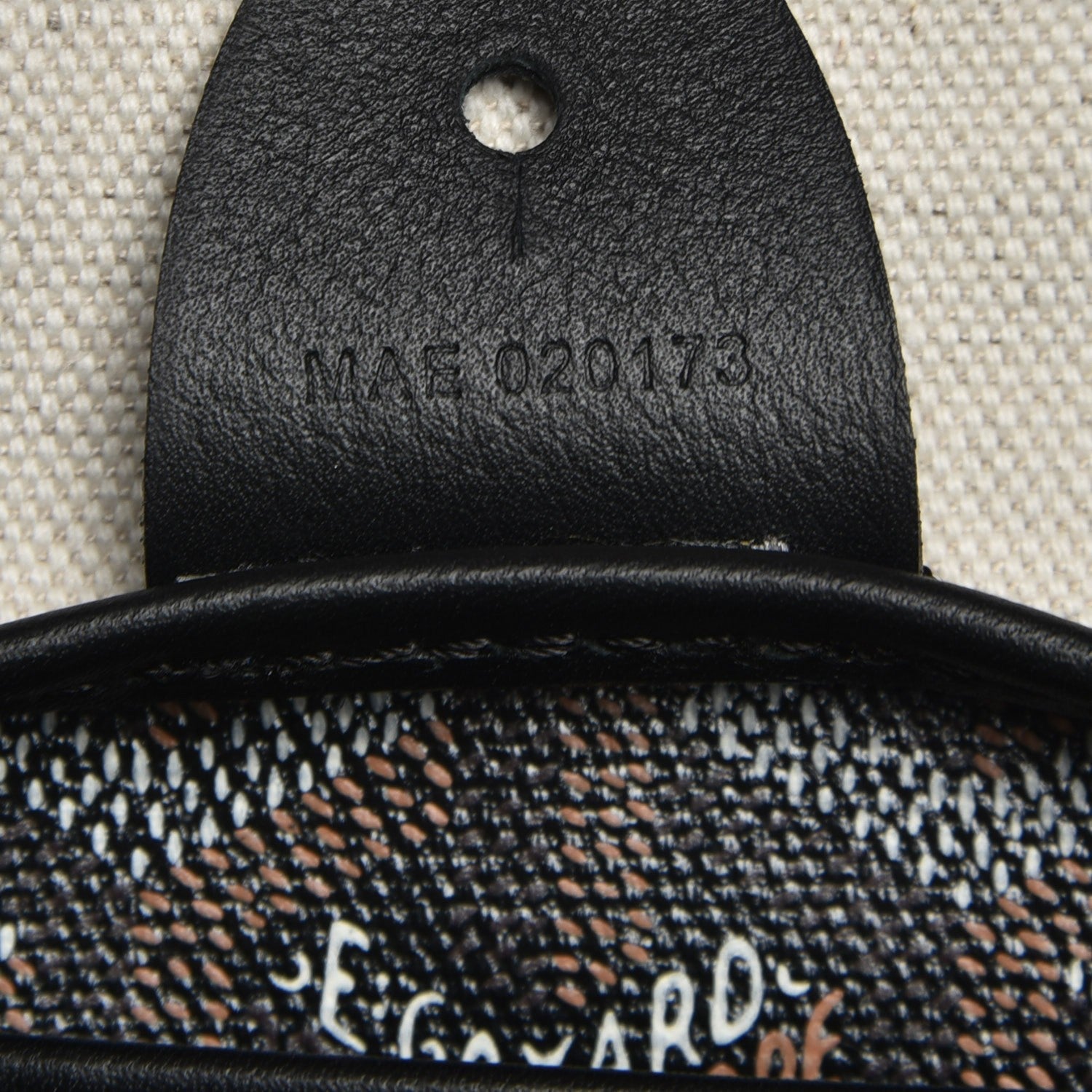 Goyard Goyardine Artois PM Black 8 of 8