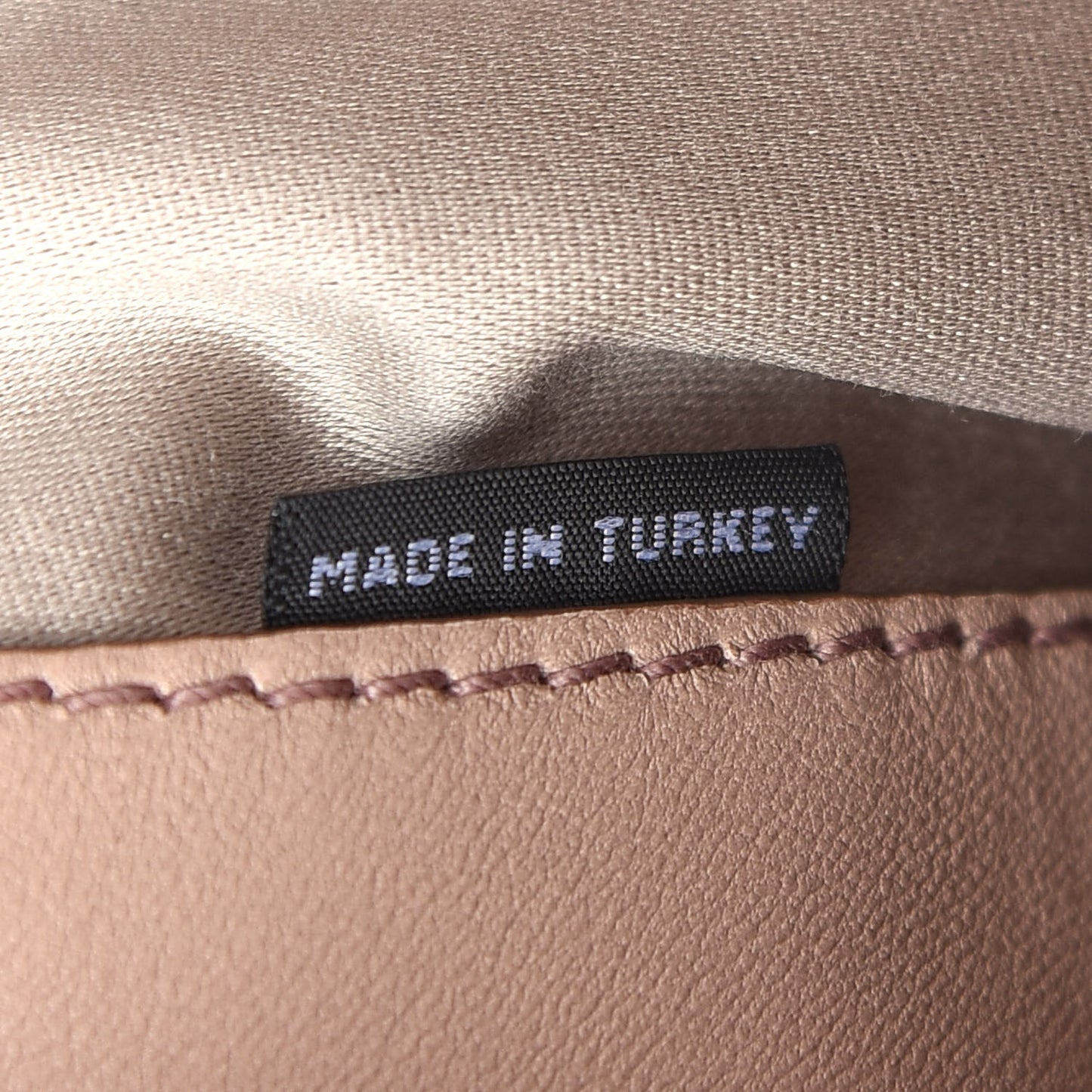 Nappa Matelasse Top Handle Bowler Cammeo
