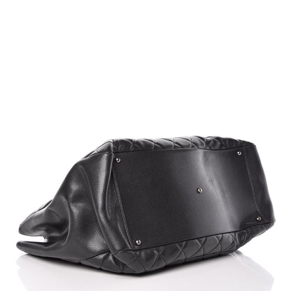 Chanel Caviar Quilted XL Grand Shopping Tote GST Black 4 of 20