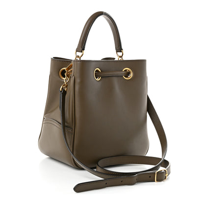 Mulberry Silky Calfskin Small Hampstead Dark Palm 3 of 11