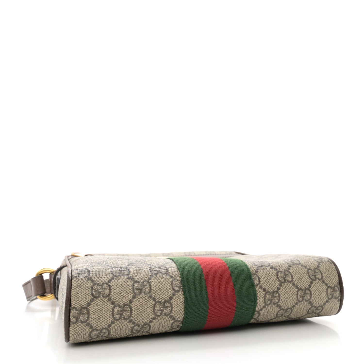 Gucci GG Supreme Monogram Web Small Ophidia Messenger Bag Brown 4 of 14