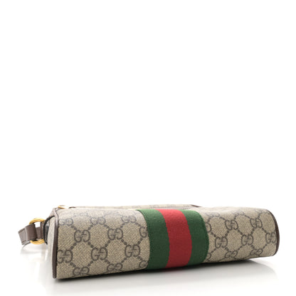 Gucci GG Supreme Monogram Web Small Ophidia Messenger Bag Brown 4 of 14