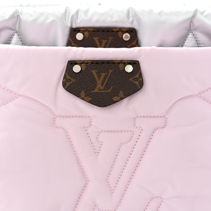 Louis Vuitton Econyl Monogram Pillow Maxi Multi Pochette Accessories Silver Pale Pink 9 of 11