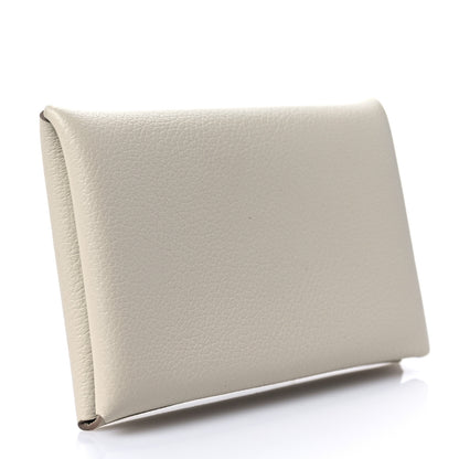 Hermes Evercolor Calvi Card Case Beton 3 of 7