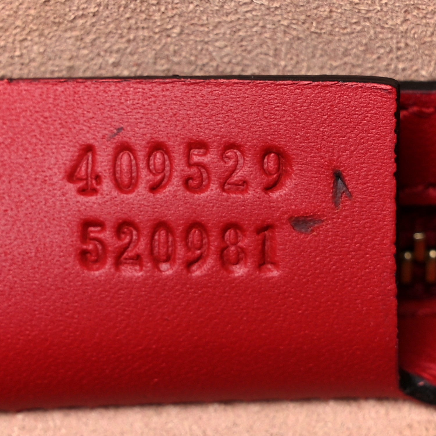 Gucci GG Supreme Monogram Kingsnake Heart Embroidered Small Boston Red 8 of 12