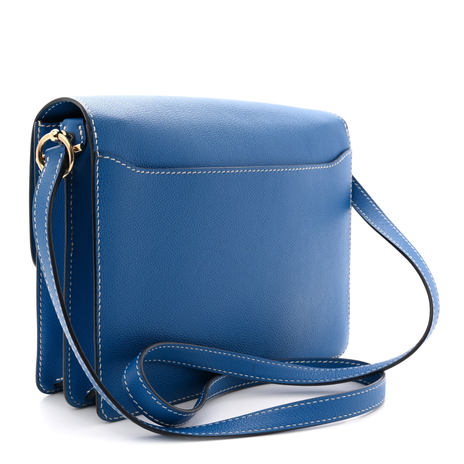 Hermes Evercolor Sac Roulis 23 Bleu Hydra 3 of 12