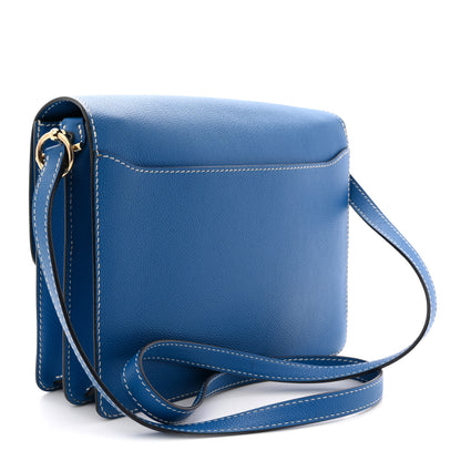 Hermes Evercolor Sac Roulis 23 Bleu Hydra 3 of 12