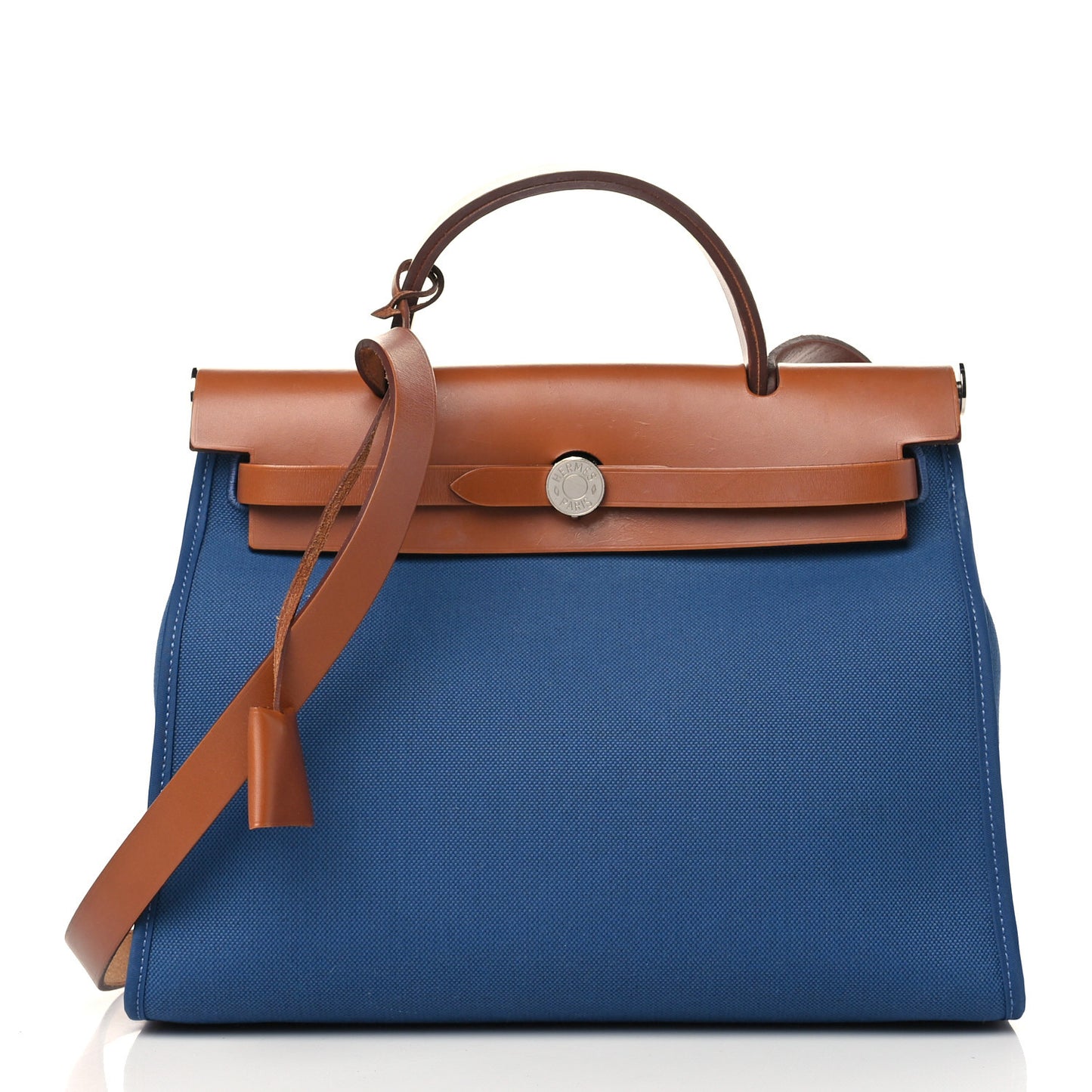 Military Toile Vache Hunter Herbag Zip 31 PM Azur Natural