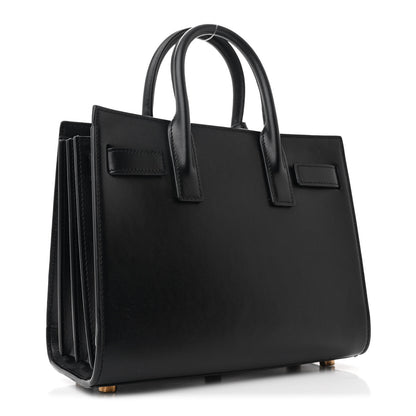 Saint Laurent Calfskin Nano Sac De Jour Black 3 of 10