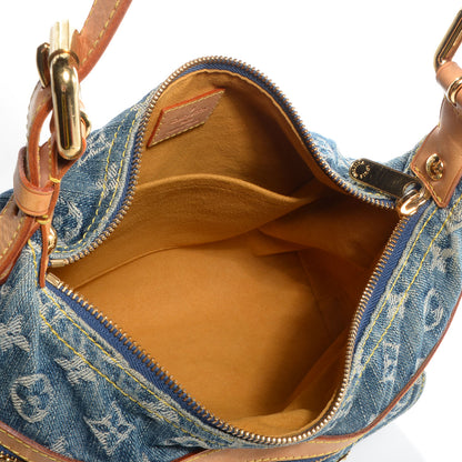 Louis Vuitton Monogram Denim Baggy PM Blue 5 of 7